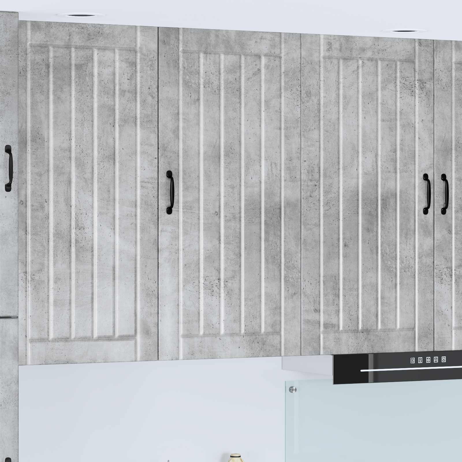 Ντουλάπα Κουζίνας Lucca Γκρι Σκυροδέματος 50 x 31 x 100 εκ.