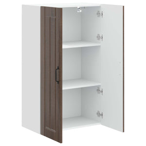 Ντουλάπα Τοίχου LUCCA Καφέ Ξύλο Δρυός 60 x 31 x 100 εκ.