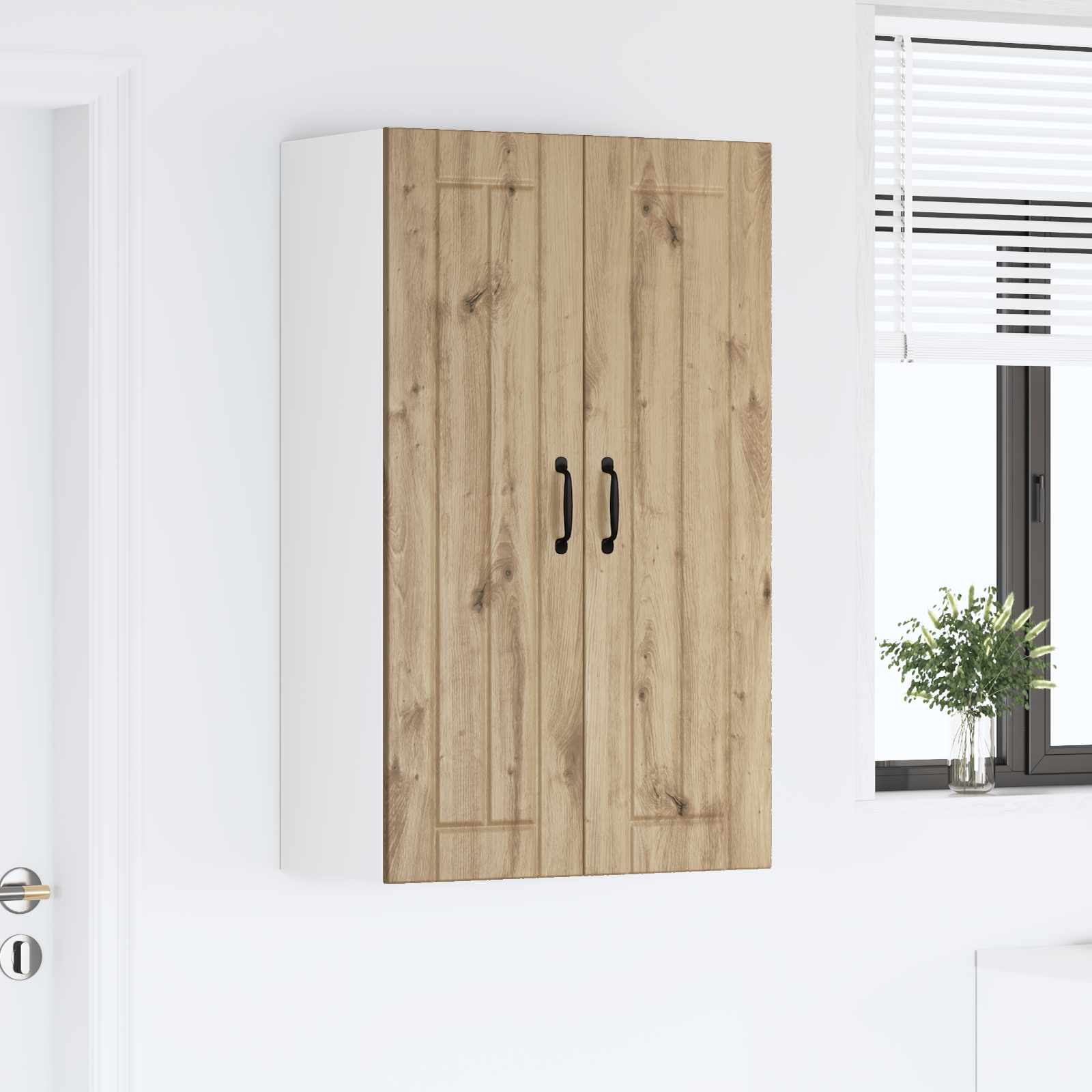 Ντουλάπα Κουζίνας Artisan Oak 60 x 31 x 100 εκ. - Pakobazaar