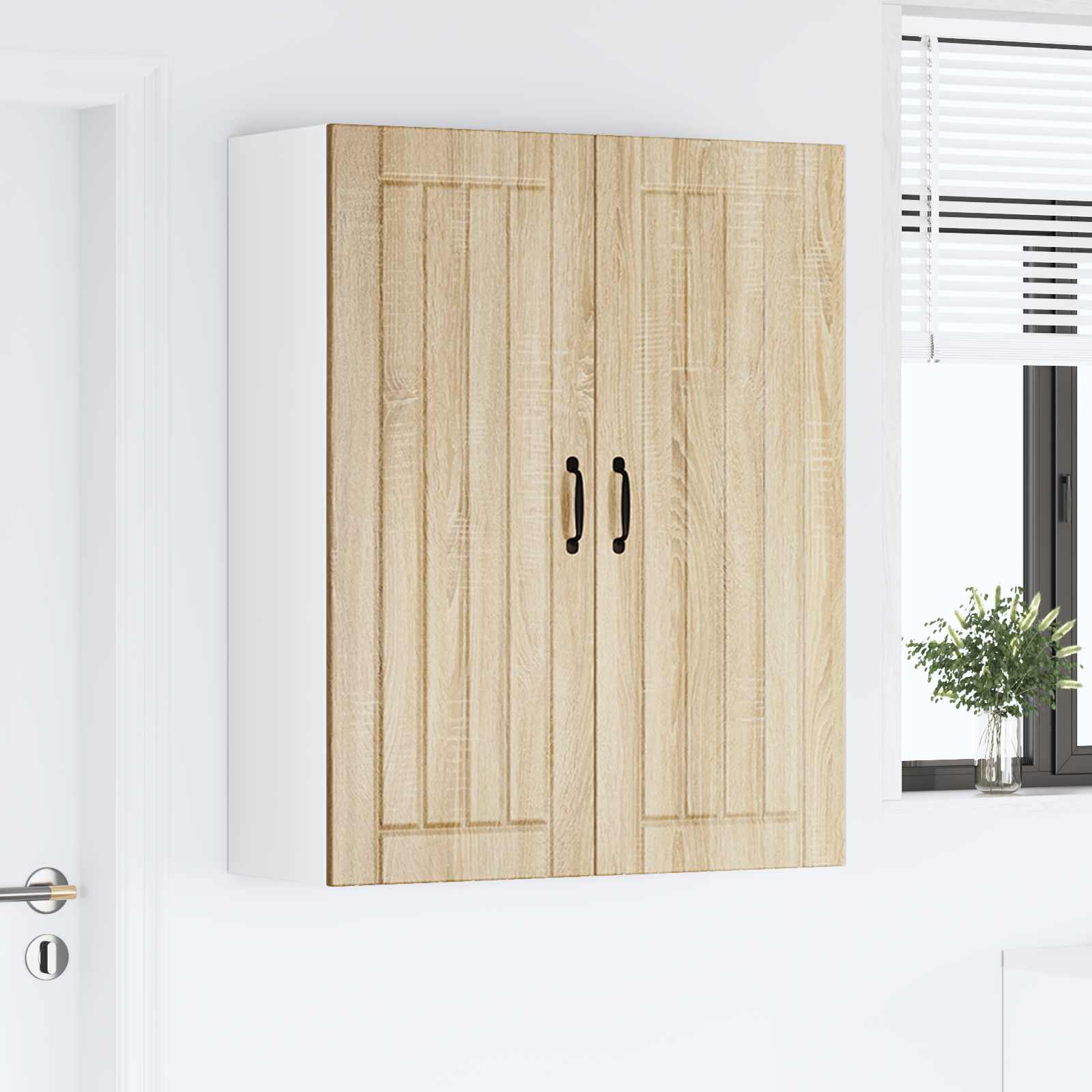 Ντουλάπα Κουζίνας Δρύς Sonoma 80 x 31 x 100 εκ. - Pakobazaar