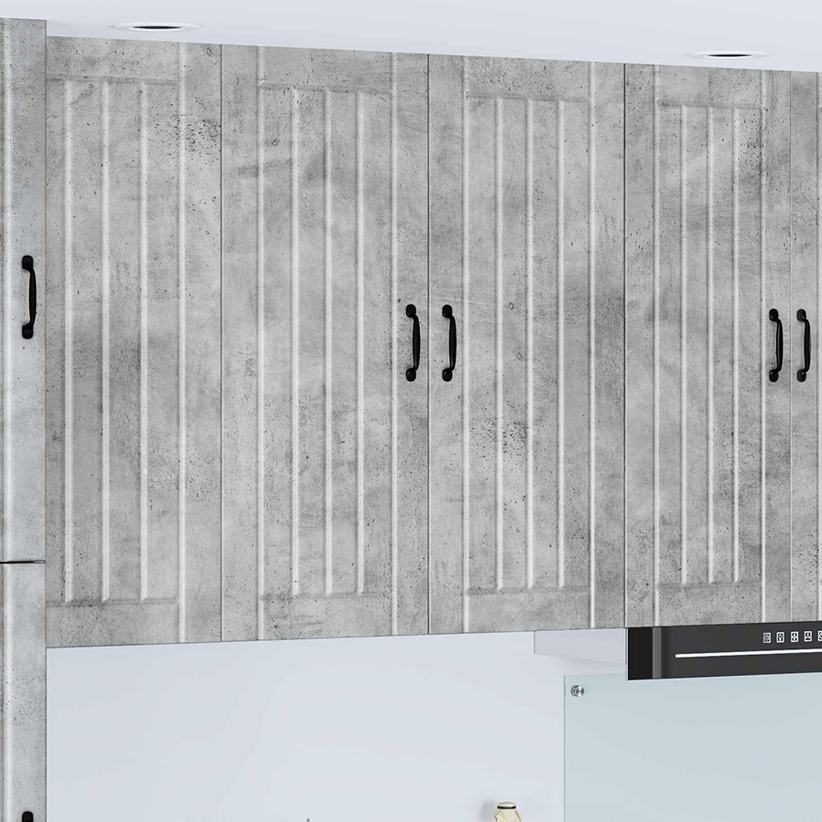 Ντουλάπα Κουζίνας Σκυρόδεμα Γκρι 80 x 31 x 100 εκ.