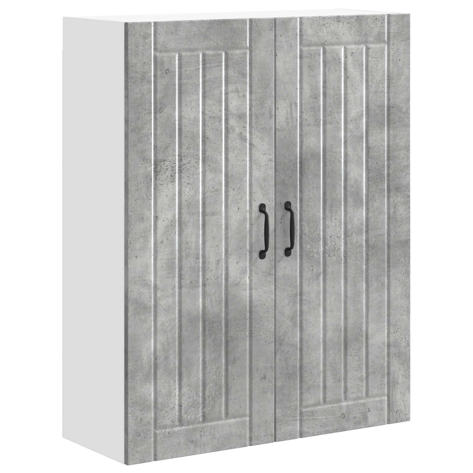 Ντουλάπα Κουζίνας Σκυρόδεμα Γκρι 80 x 31 x 100 εκ.