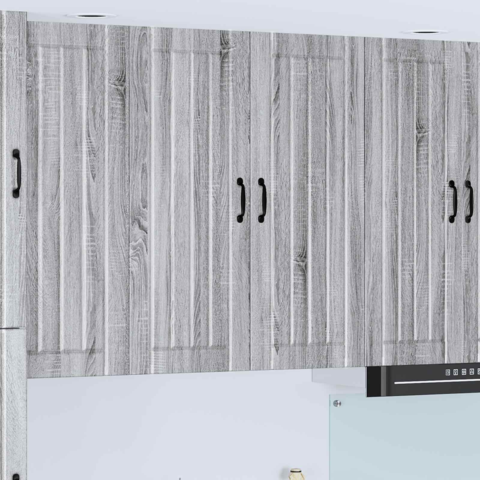 Ντουλάπα Τοίχου LUCCA Γκρι Sonoma 80 x 31 x 100 εκ.