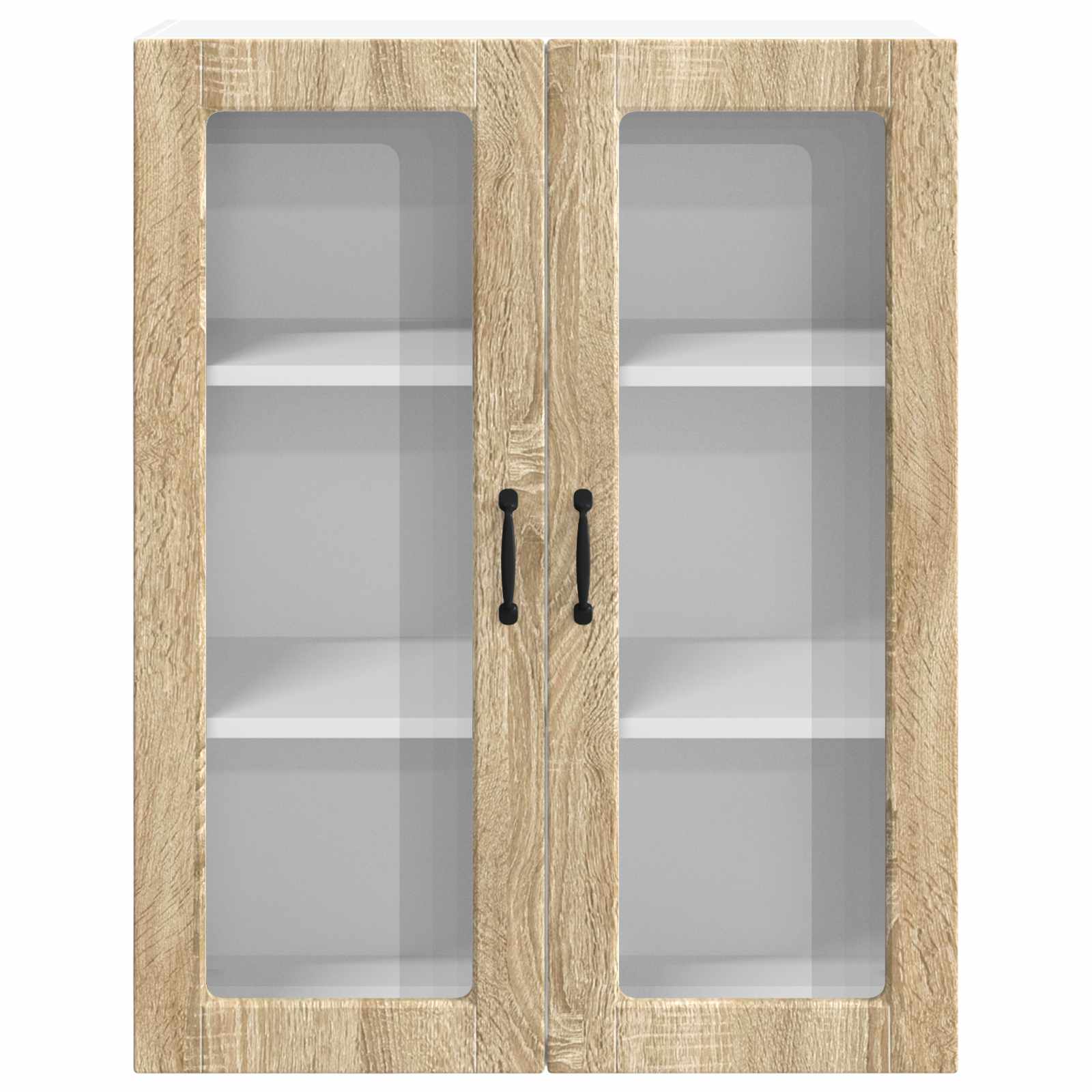 Κρεμαστό ντουλάπι κουζίνας Δρύς Sonoma 80 x 31 x 100 εκ.