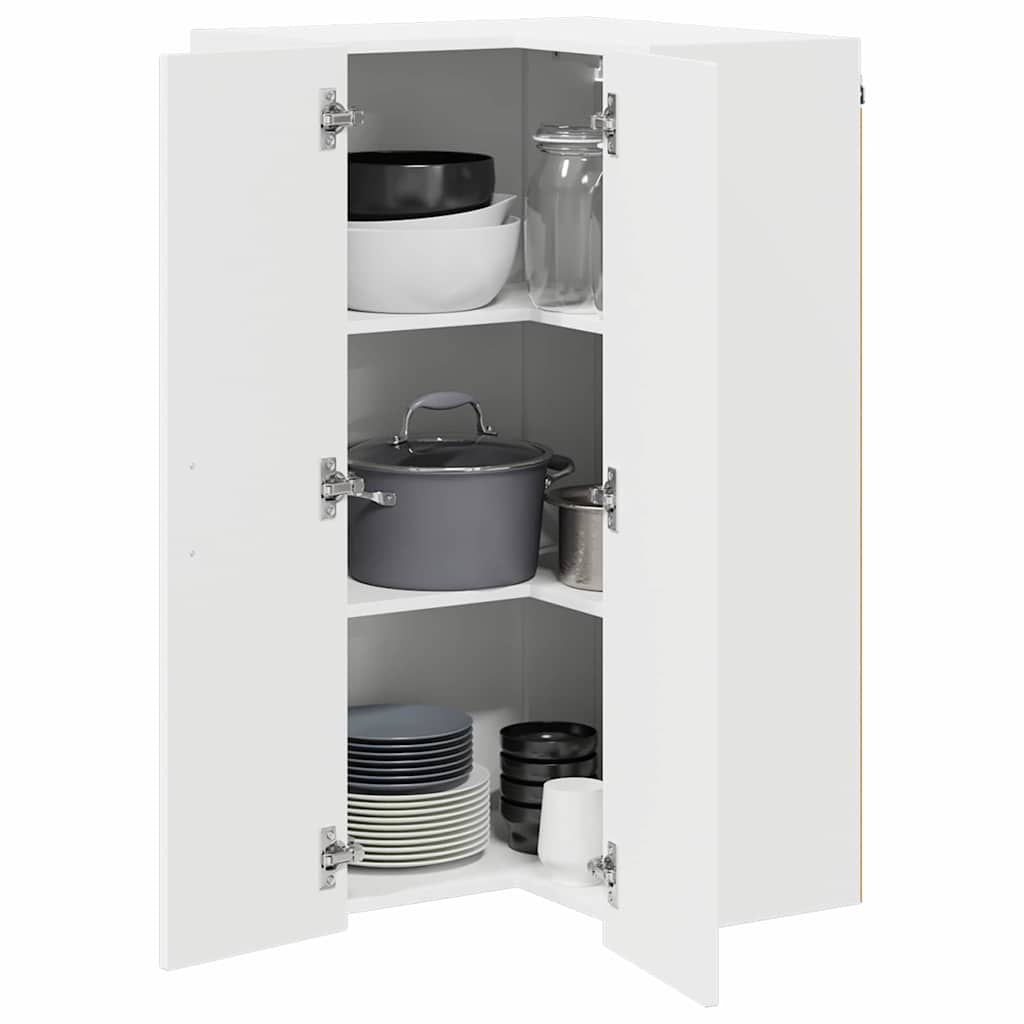 Ντουλάπα Γωνίας LUCCA Λευκό 57 x 57 x 100 εκ.