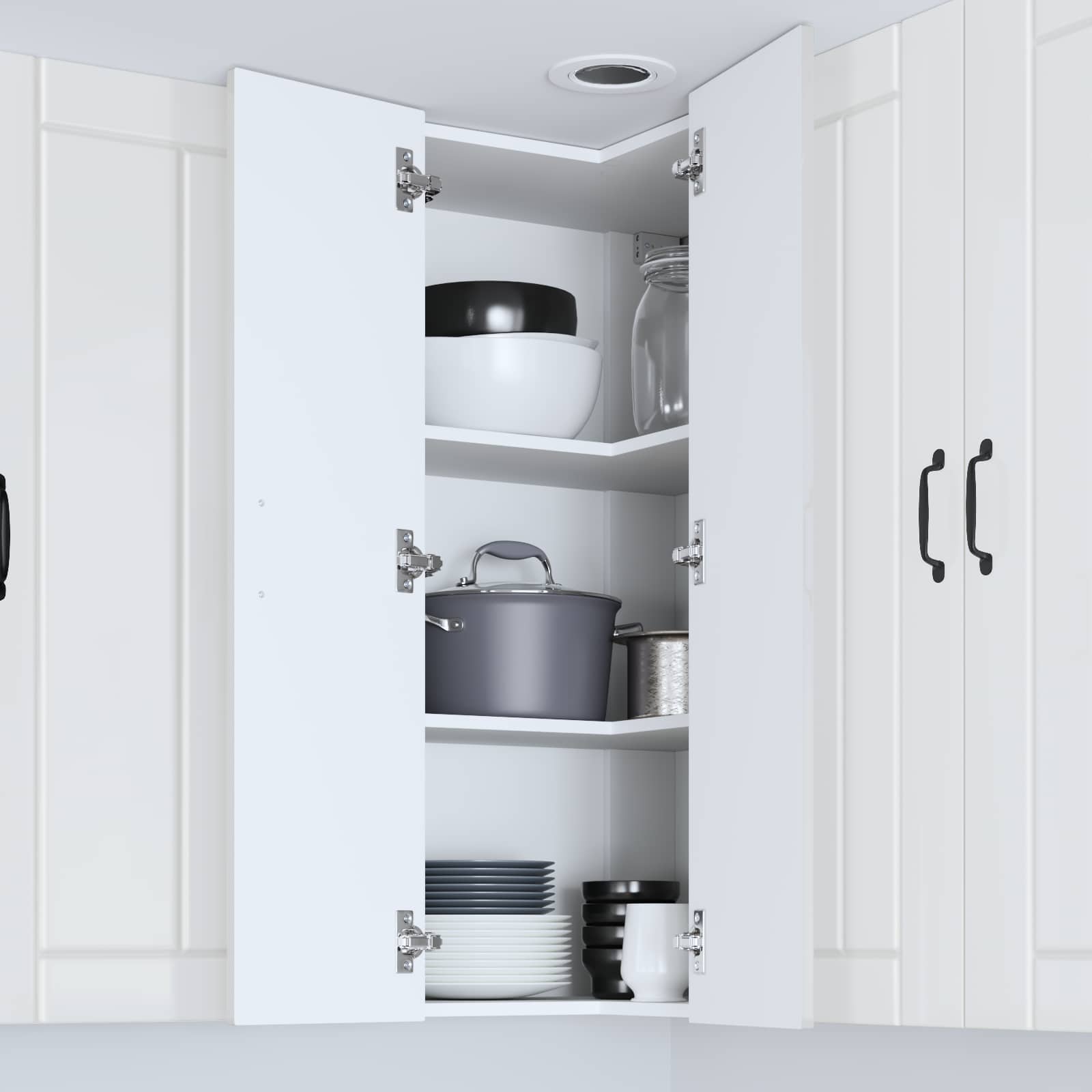 Πάνελ πλυντηρίου πιάτων Lucca Γυαλιστερό Λευκό