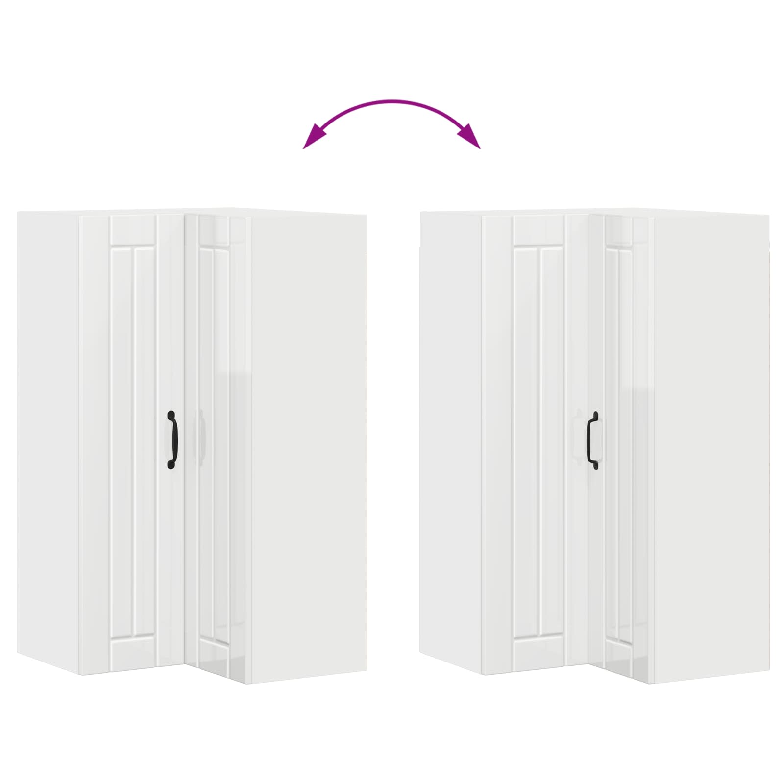 Πάνελ πλυντηρίου πιάτων Lucca Γυαλιστερό Λευκό