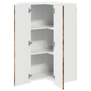 Ντουλάπα Γωνίας LUCCA Καπνισμένο Ξύλο Δρυός 57 x 57 x 100 εκ.