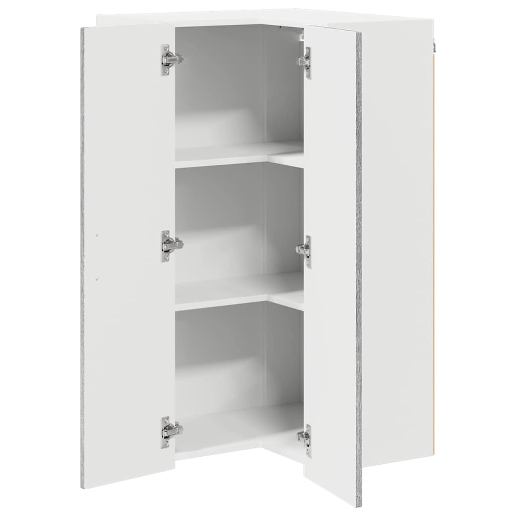 Ντουλάπα Γωνίας LUCCA Γκρι Sonoma 57 x 57 x 100 εκ.