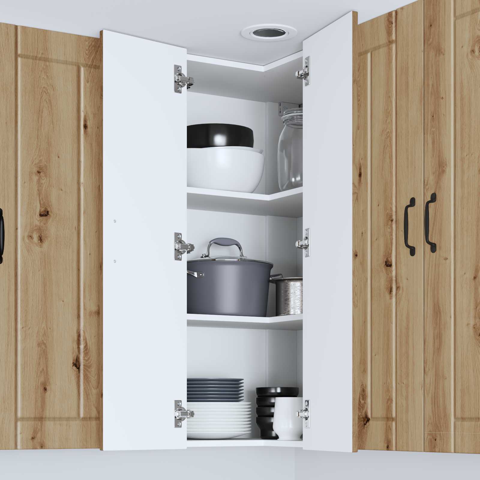 Ντουλάπα Γωνίας LUCCA Artisan Δρυς 57 x 57 x 100 εκ.