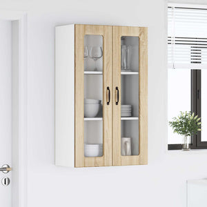 Ραφιέρα τοίχου LUCCA Sonoma Δρυς 60 x 31 x 100 εκ.