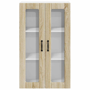 Ραφιέρα τοίχου LUCCA Sonoma Δρυς 60 x 31 x 100 εκ.