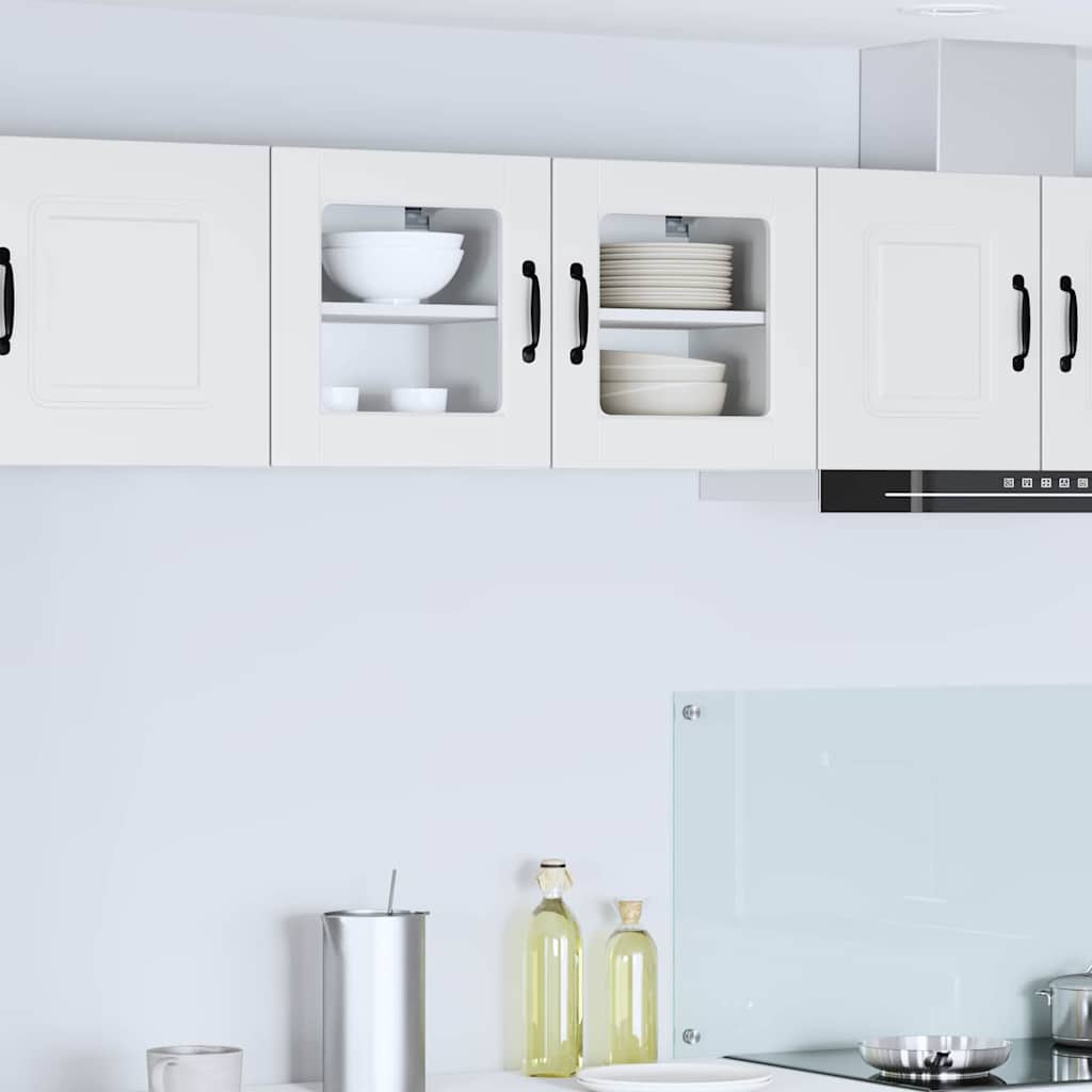 Ραφιέρα τοίχου PORTO 2 pcs Λευκό 40 x 31 x 40 εκ.