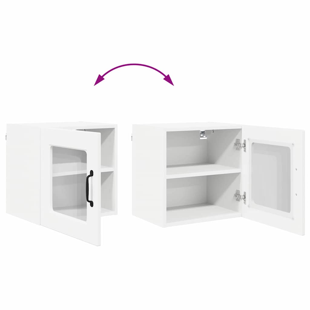 Ραφιέρα τοίχου PORTO 2 pcs Λευκό 40 x 31 x 40 εκ.