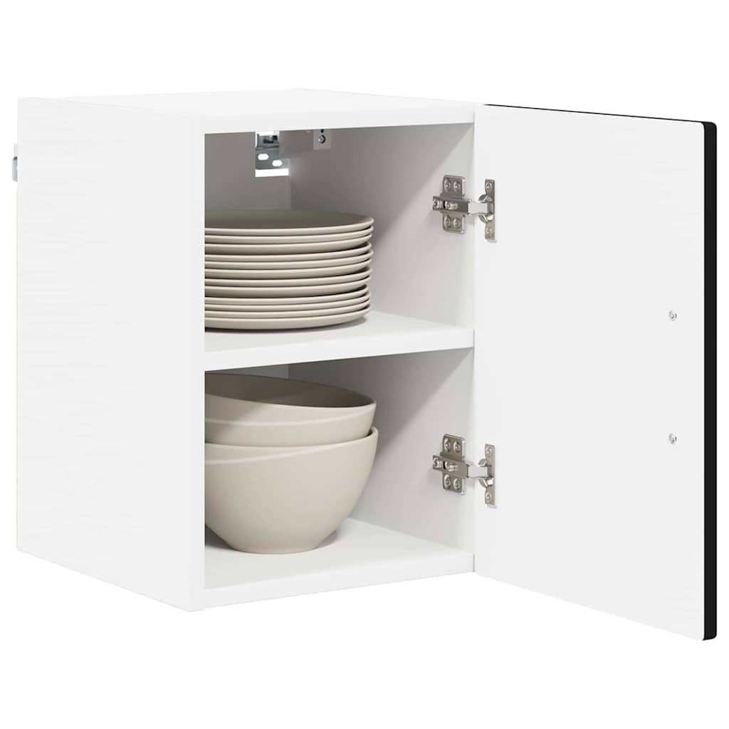 Πάνελ πλυντηρίου πιάτων με ράφι 2 pcs Μαύρο 30 x 31 x 40 εκ.