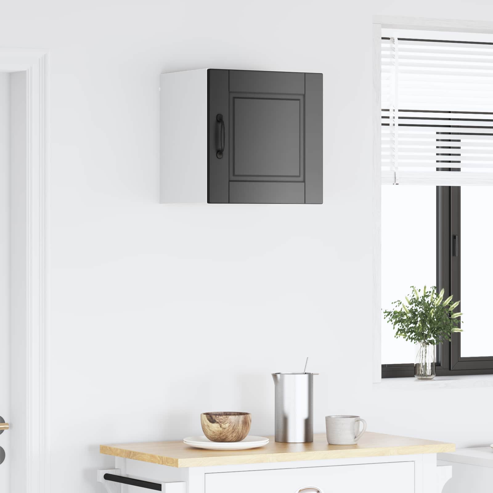 Ντουλάπα Κουζίνας Μαύρο 40 x 31 x 40 εκ. Επεξεργασμένο ξύλο