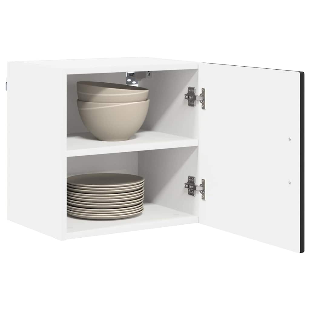 Ντουλάπα Τοίχου PORTO 2 pcs Μαύρο 40 x 31 x 40 εκ.