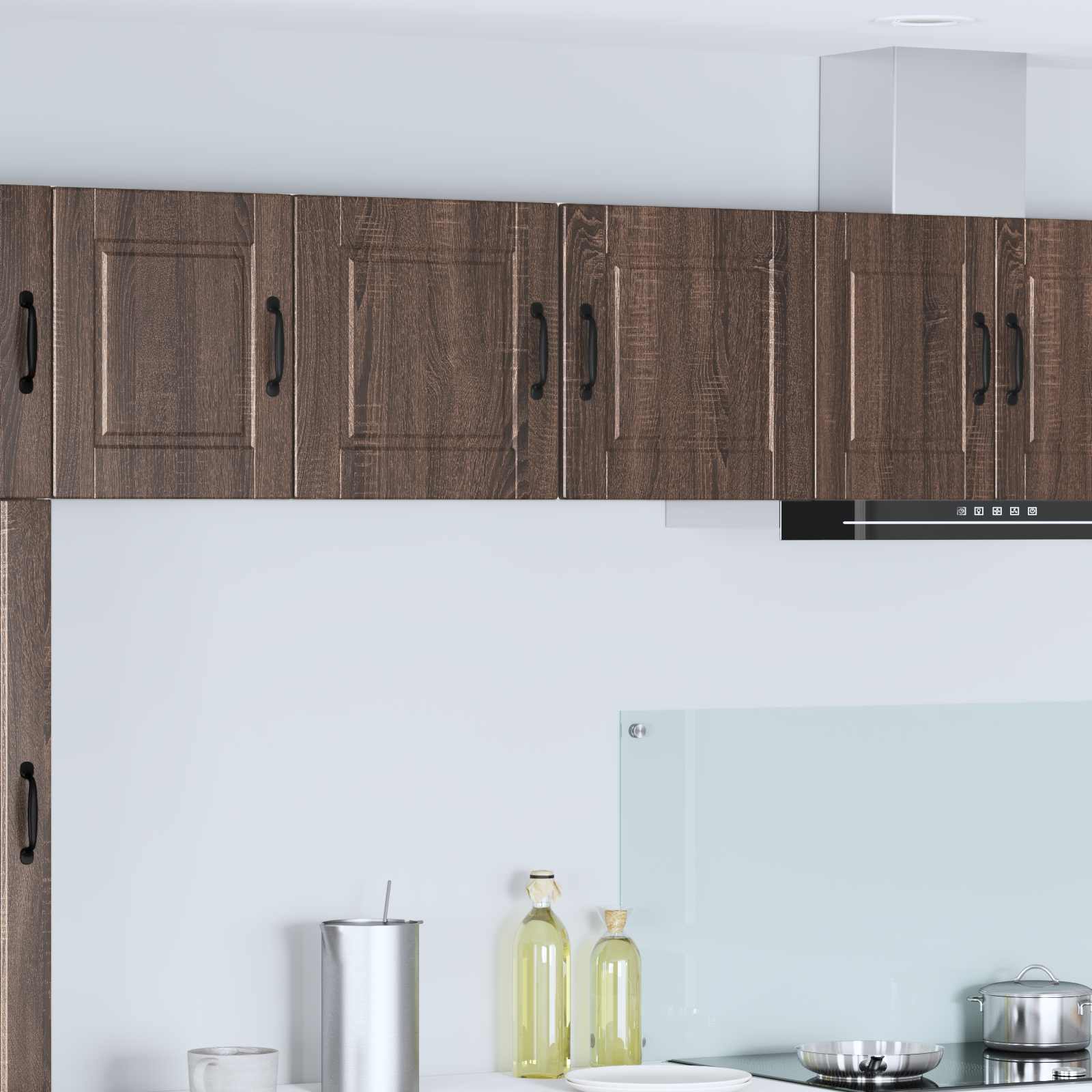 Ντουλάπα Τοίχου PORTO 2 pcs Καφέ δρυς 40 x 31 x 40 εκ.