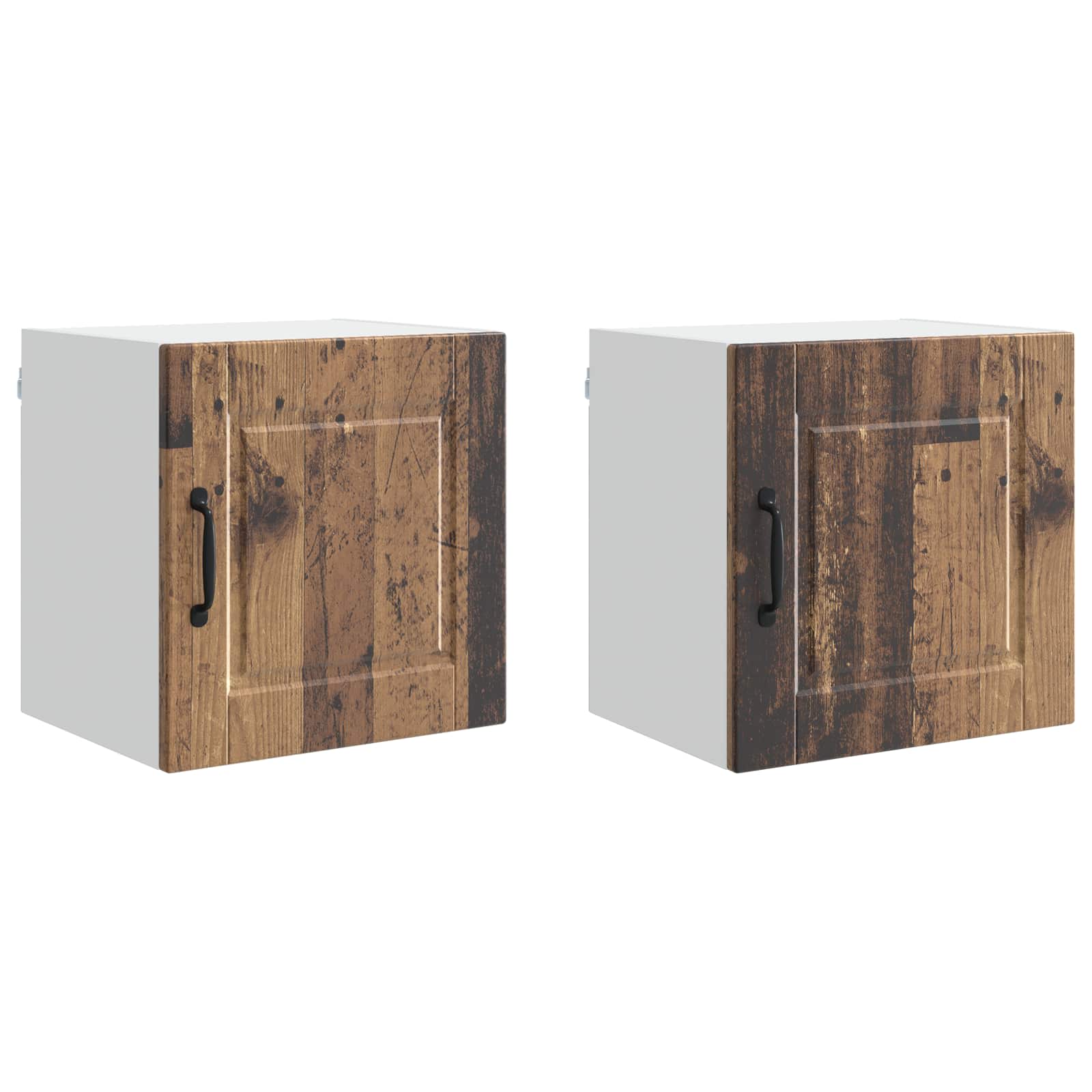 Πάνελ πλυντηρίου πιάτων 2 pcs Παλιό ξύλο 40 x 31 x 40 εκ.