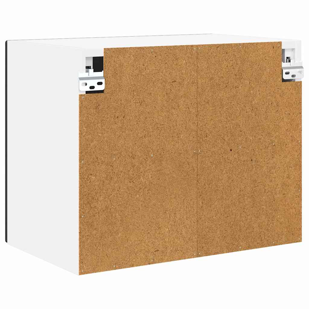 Ντουλάπα Κουζίνας με ράφι με πόρτα 2 pcs Μαύρο 50 x 31 x 40 εκ.