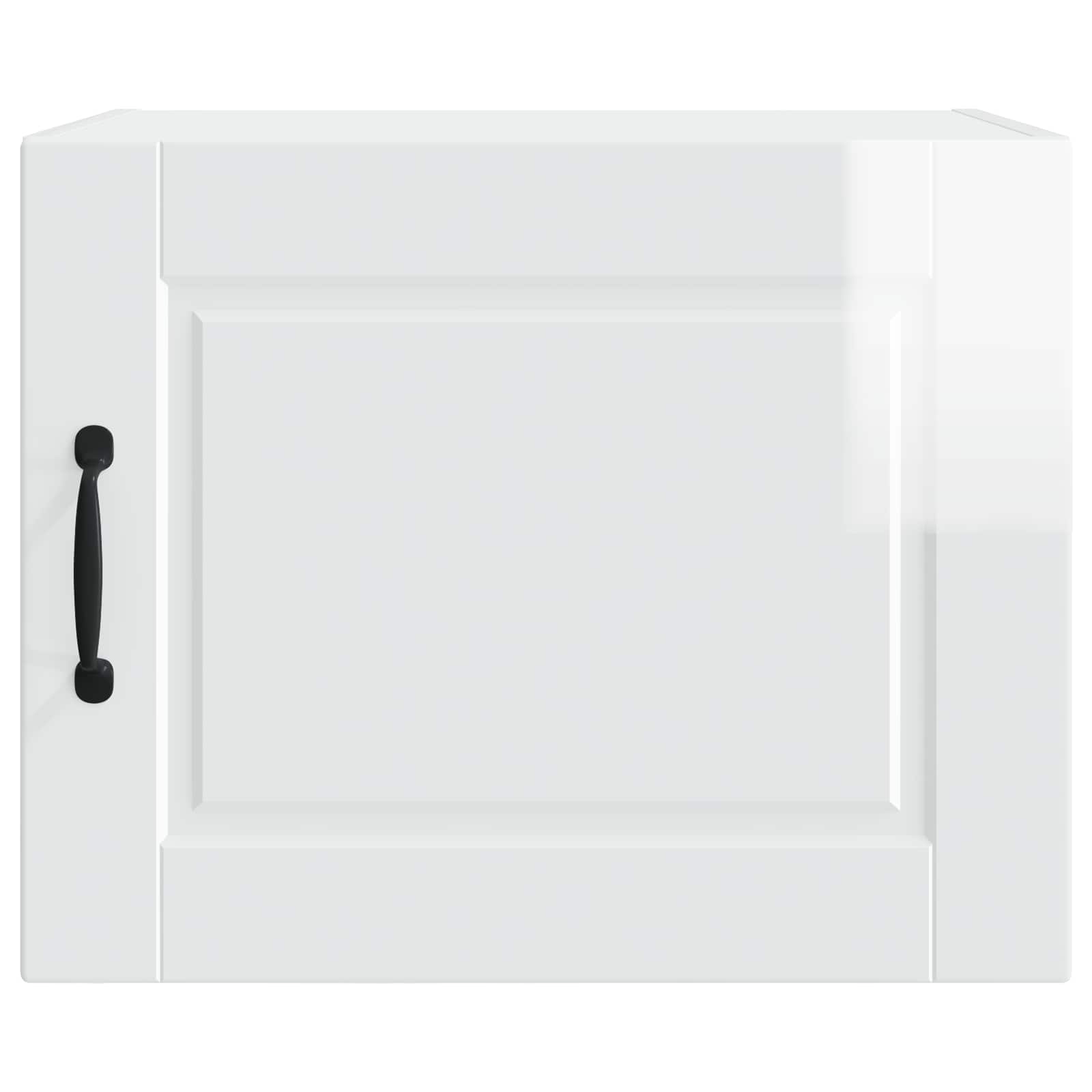 Ντουλάπα Κουζίνας 2 pcs Υψηλής γυαλάδας λευκό 50 x 31 x 40 εκ.