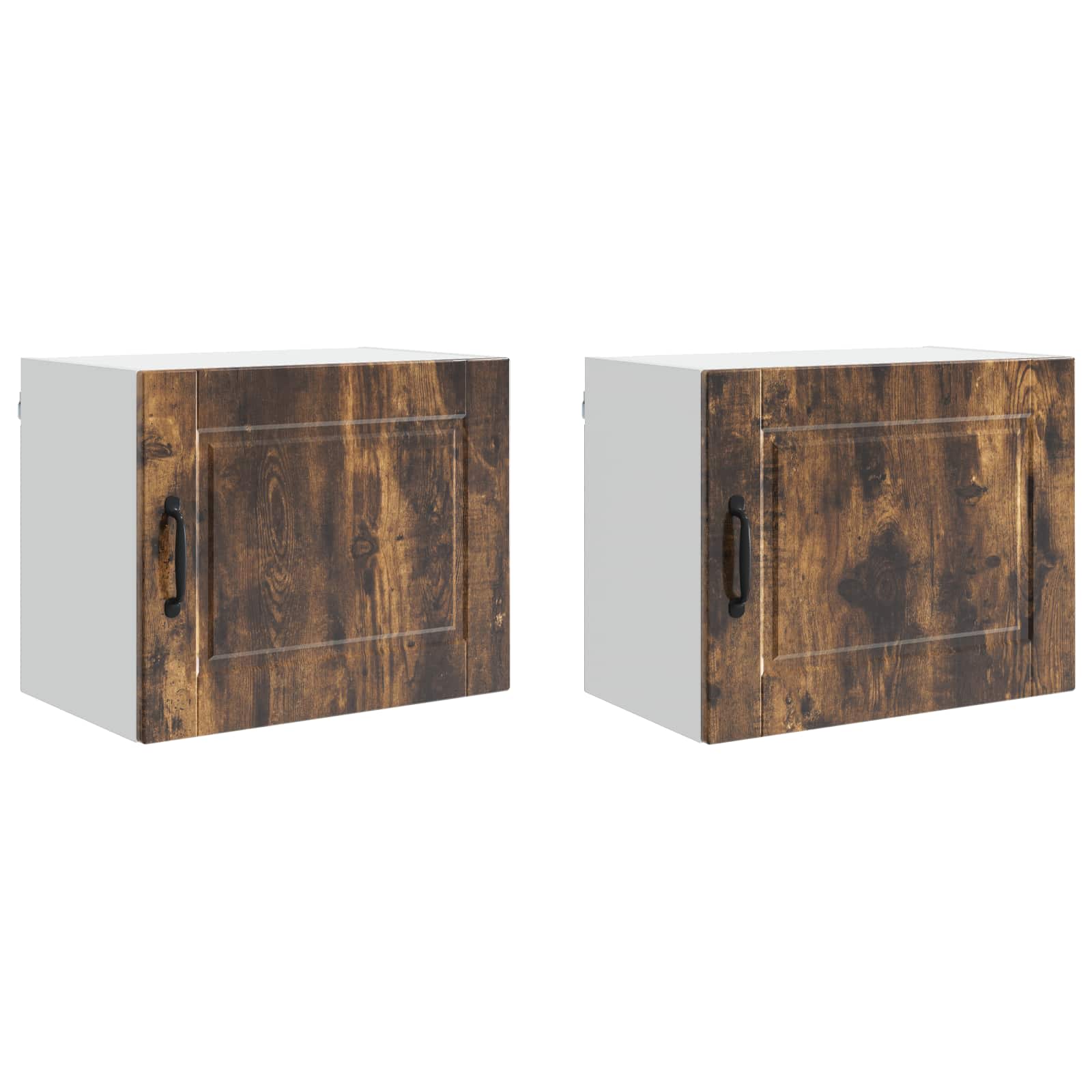 Ντουλάπα Τοίχου PORTO 2 pcs Καπνιστό Δρύς 50 x 31 x 40 εκ.