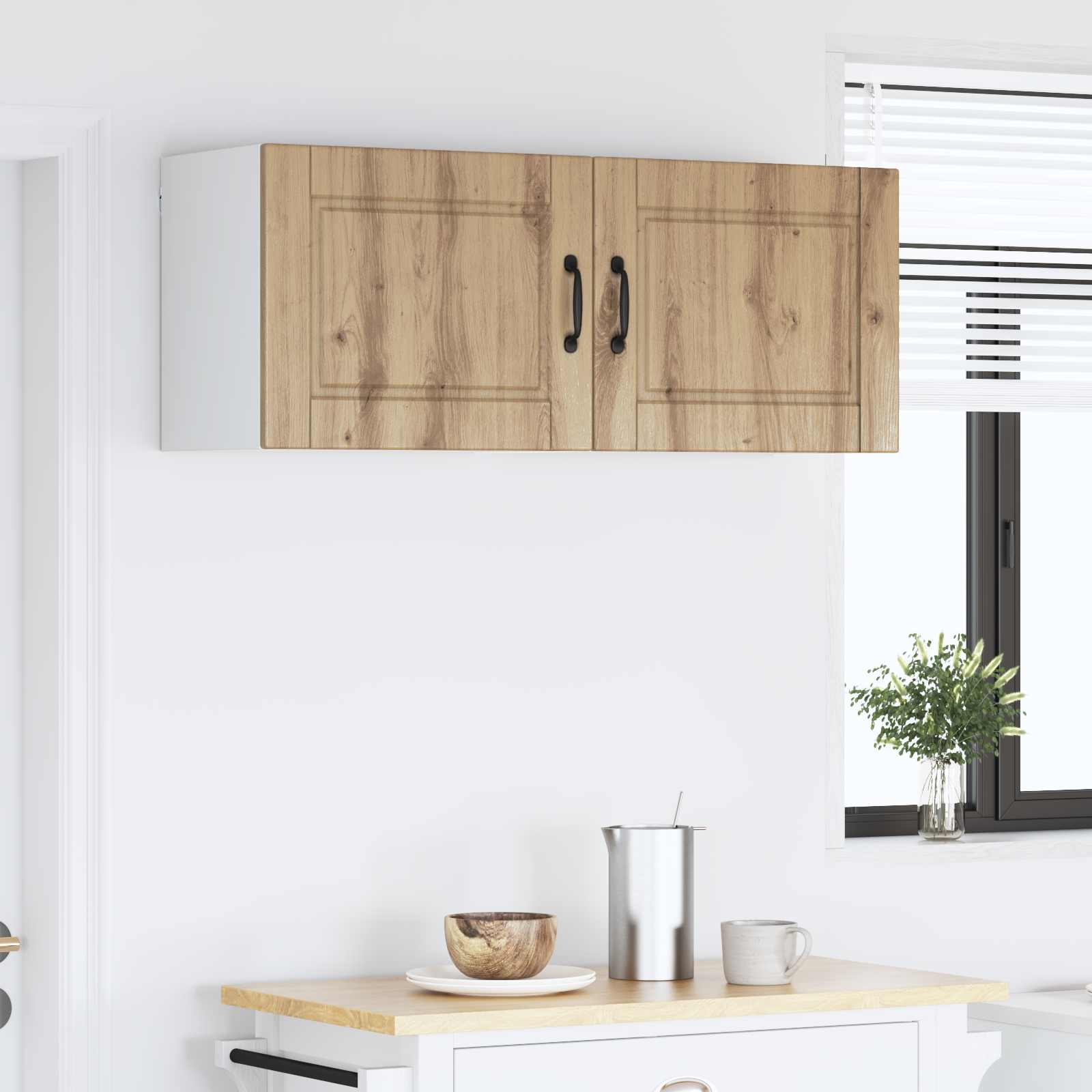Ντουλάπα Τοίχου PORTO 2 pcs Artisan Oak 50 x 31 x 40 εκ.