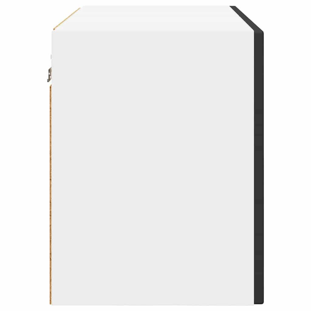 Ντουλάπα Τοίχου PORTO 2 pcs Μαύρο 60 x 31 x 40 εκ