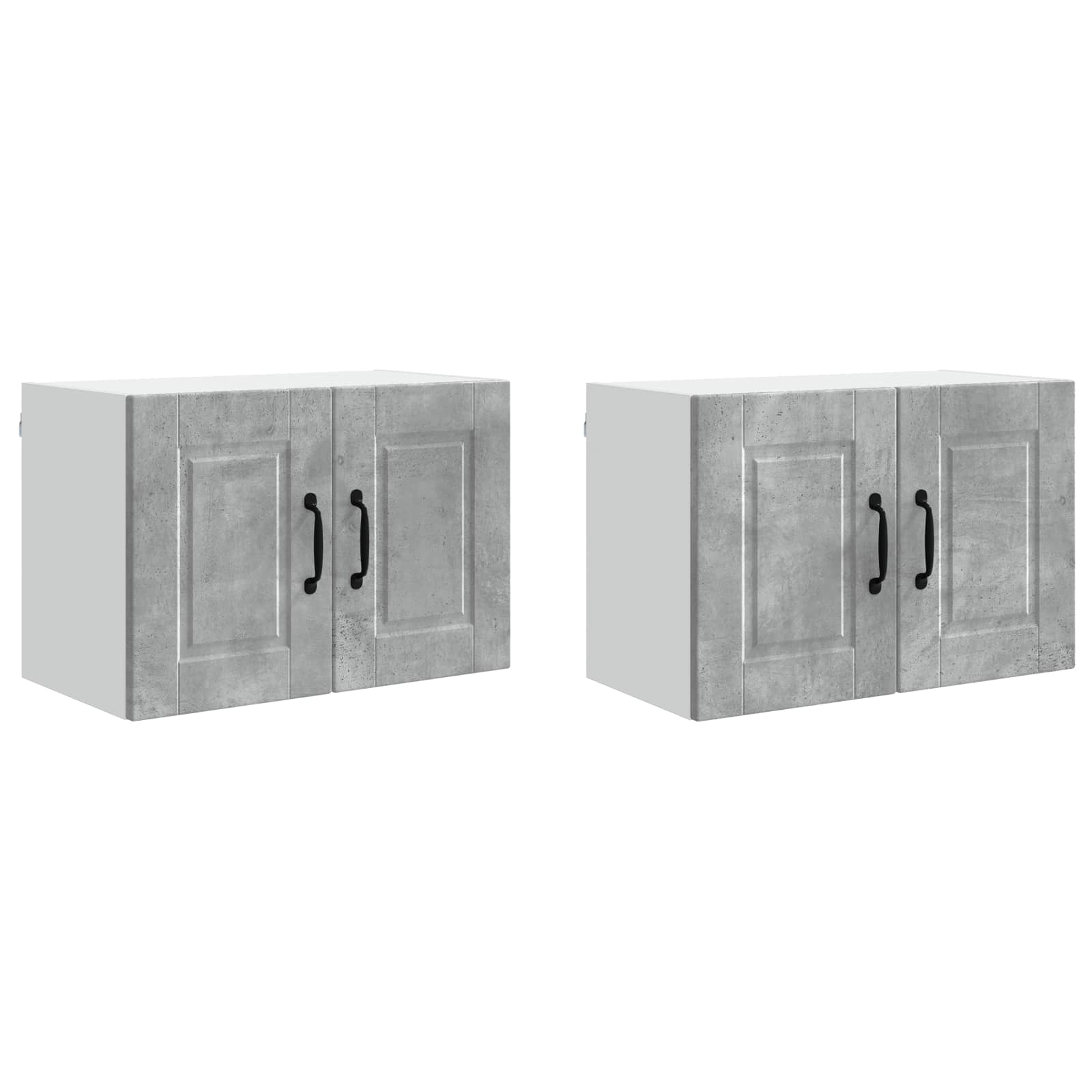 Ντουλάπα Τοίχου PORTO 2 pcs Σκυρόδεμα Γκρι 60 x 31 x 40 εκ