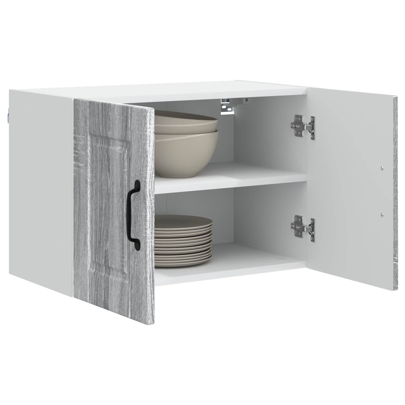 Πάνελ πλυντηρίου πιάτων 2 pcs Γκρίζο Σονομα 60 x 31 x 40 εκ