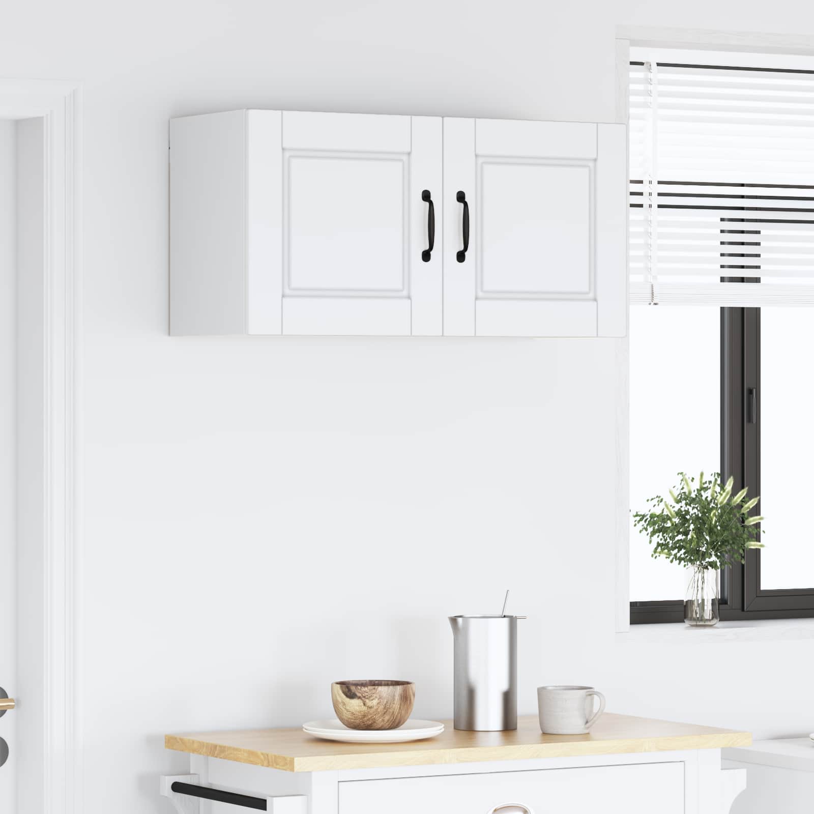 Ντουλάπα Κουζίνας Λευκό 80 x 31 x 40 εκ Επεξεργασμένο ξύλο