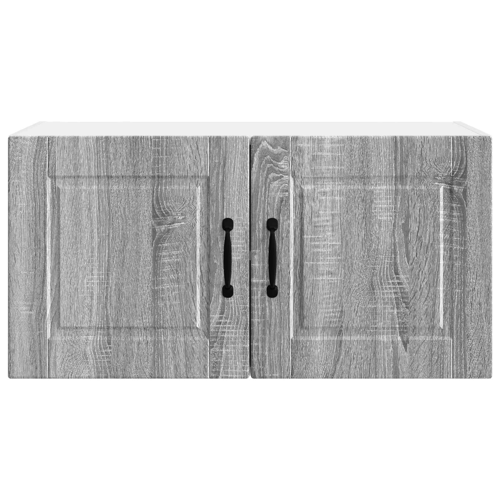 Ντουλάπα Κουζίνας με ράφι Γκρίζο Σονομα 80 x 31 x 40 εκ