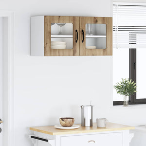 Ραφιέρα τοίχου PORTO Artisan Oak 80 x 31 x 40 εκ