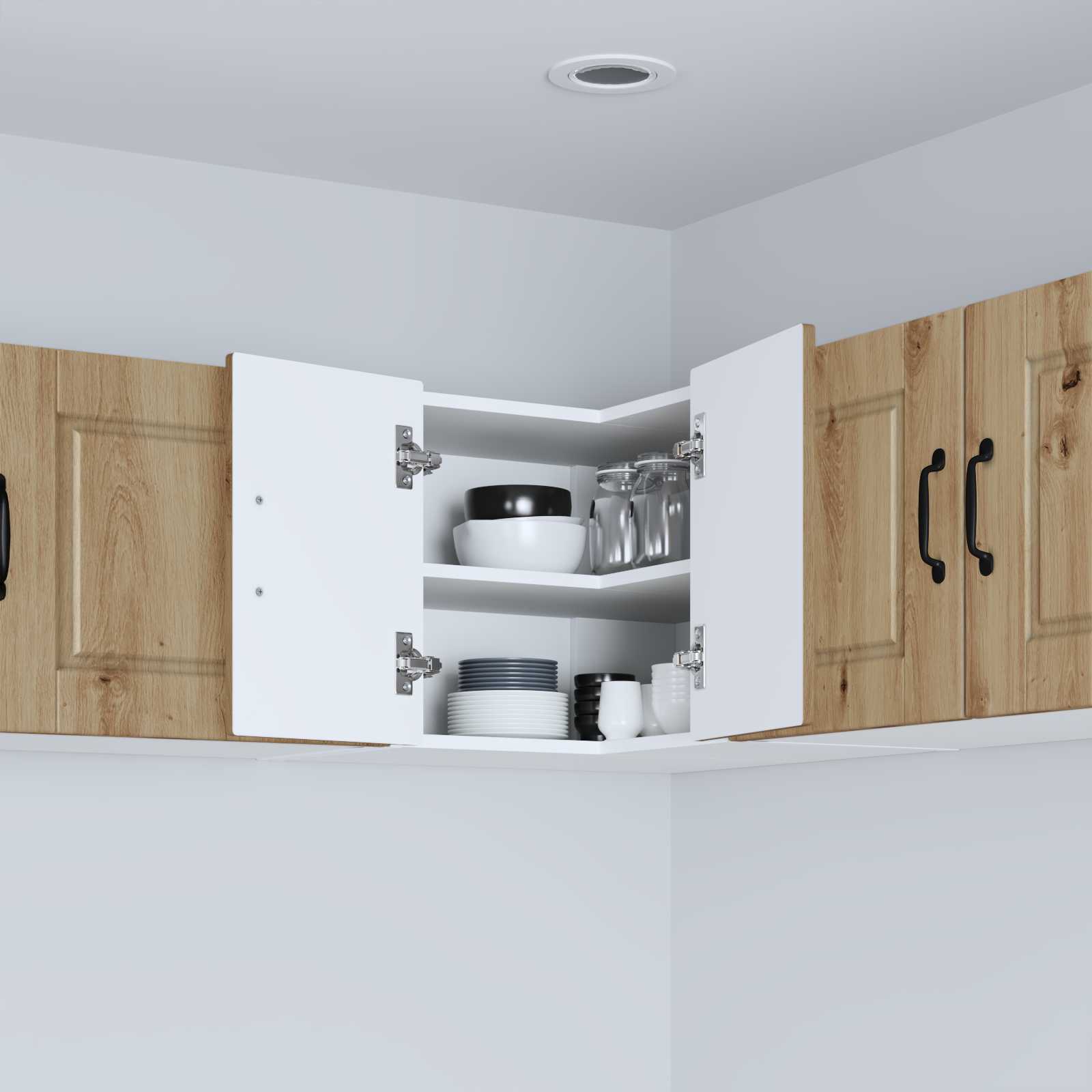 Ντουλάπα Γωνίας PORTO Artisan Oak 57 x 57 x 40 εκ.