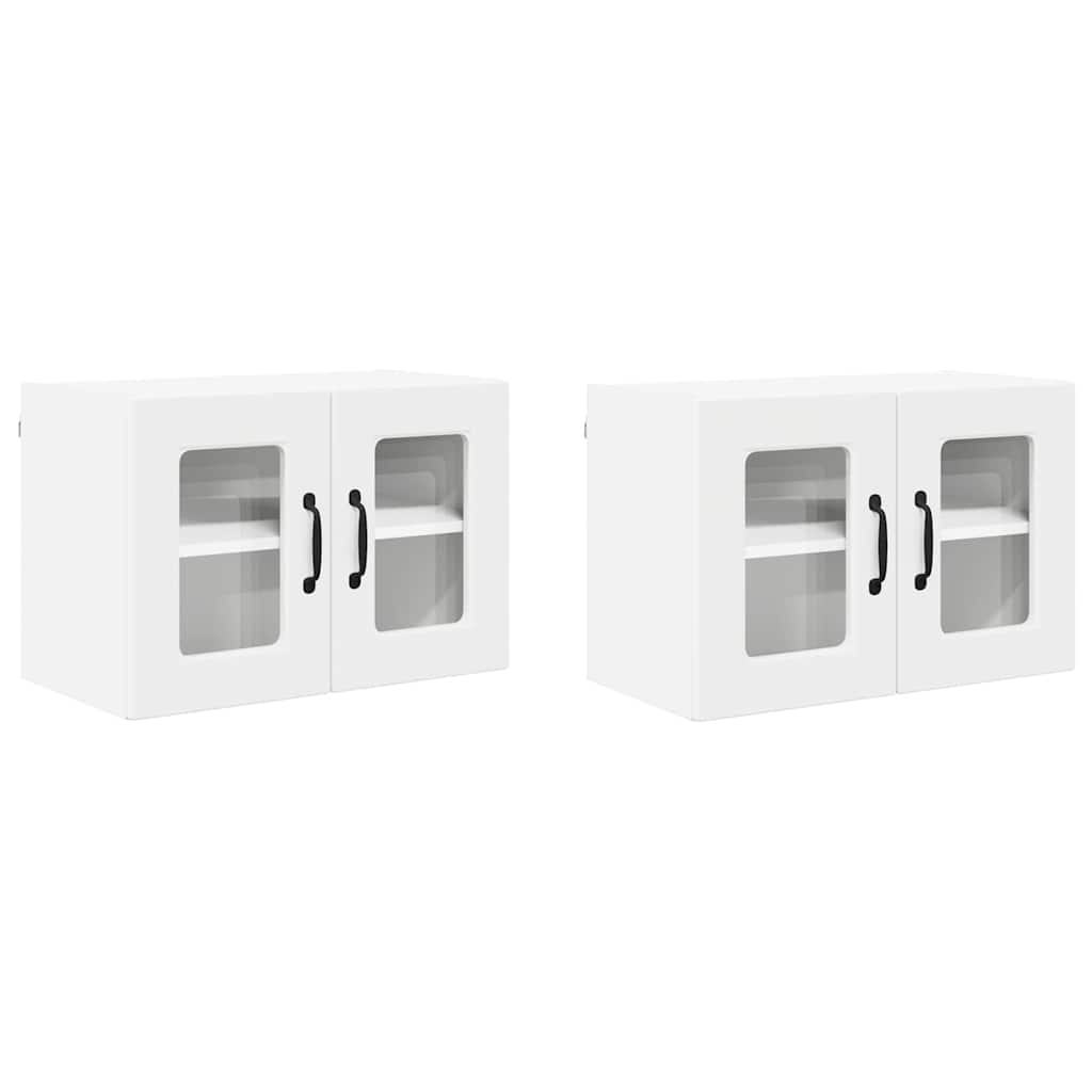 Ραφιέρα τοίχου PORTO 2 pcs Λευκό 60 x 31 x 40 εκ