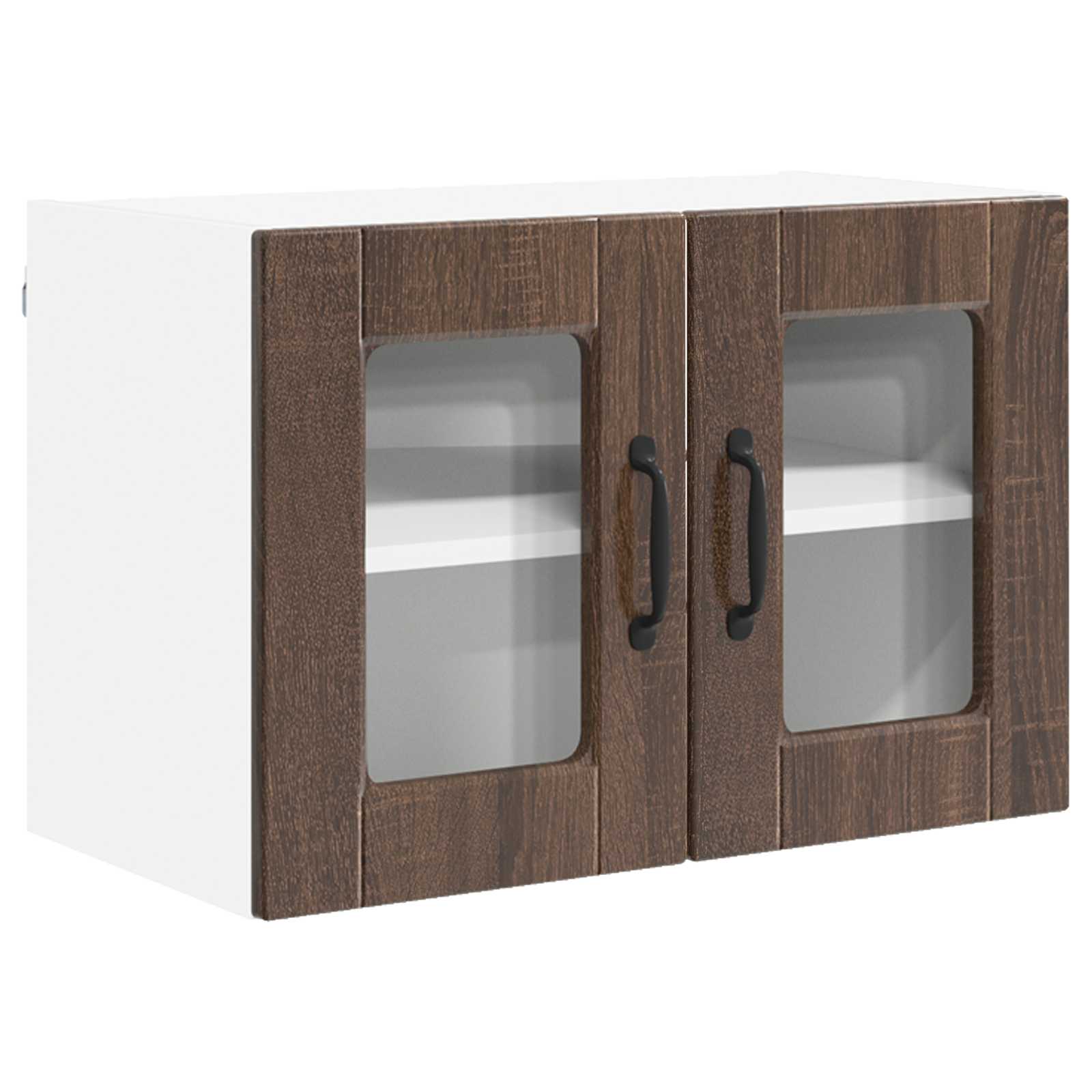 Πάνελ πλυντηρίου πιάτων με ράφι 2 pcs Καφέ δρυς 60 x 31 x 40 εκ