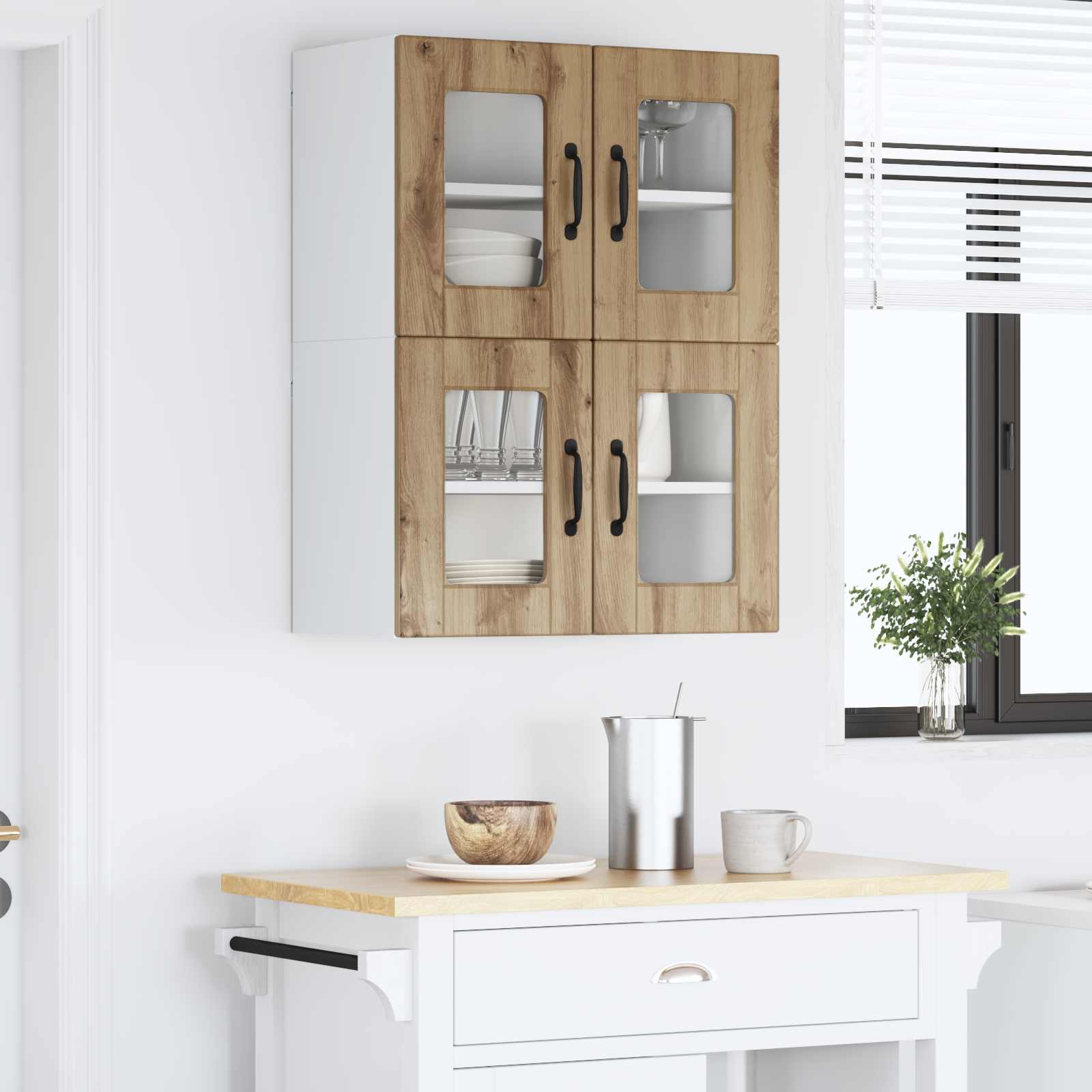 Πάνελ πλυντηρίου πιάτων 2 pcs Artisan Oak 60 x 31 x 40 εκ