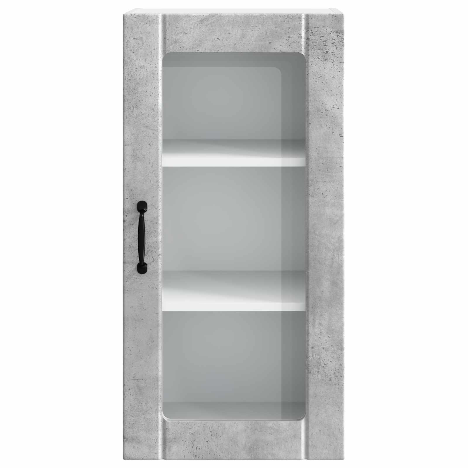 Ραφιέρα τοίχου PORTO 2 pcs Σκυρόδεμα Γκρι 40 x 31 x 80 εκ.