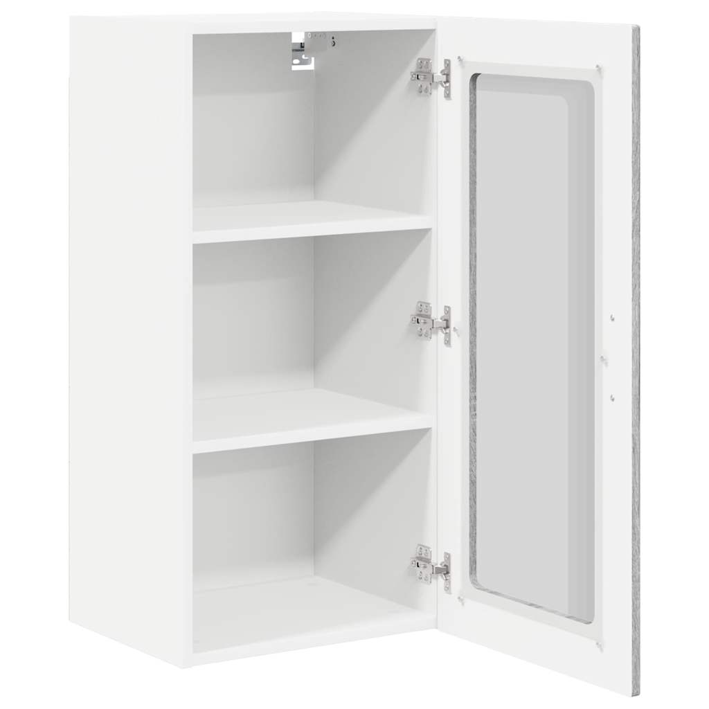 Ραφιέρα τοίχου PORTO 2 pcs Γκρίζο Σονομα 40 x 31 x 80 εκ.