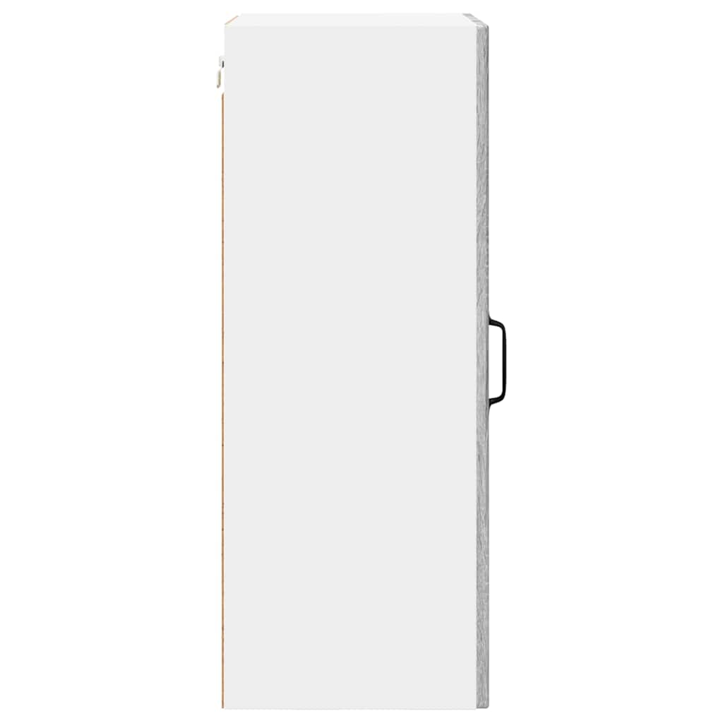Ραφιέρα τοίχου PORTO 2 pcs Γκρίζο Σονομα 40 x 31 x 80 εκ.