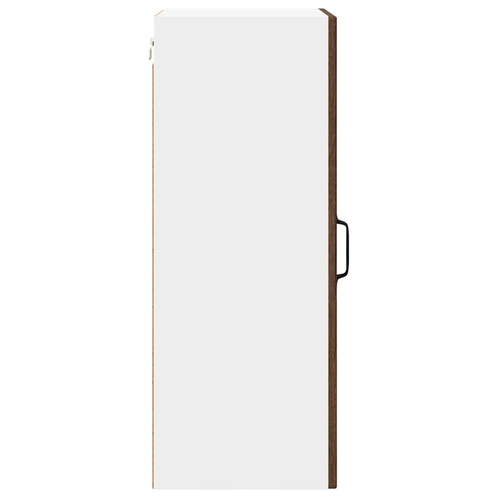 Ραφιέρα τοίχου PORTO 2 pcs Καφέ δρυς 40 x 31 x 80 εκ.