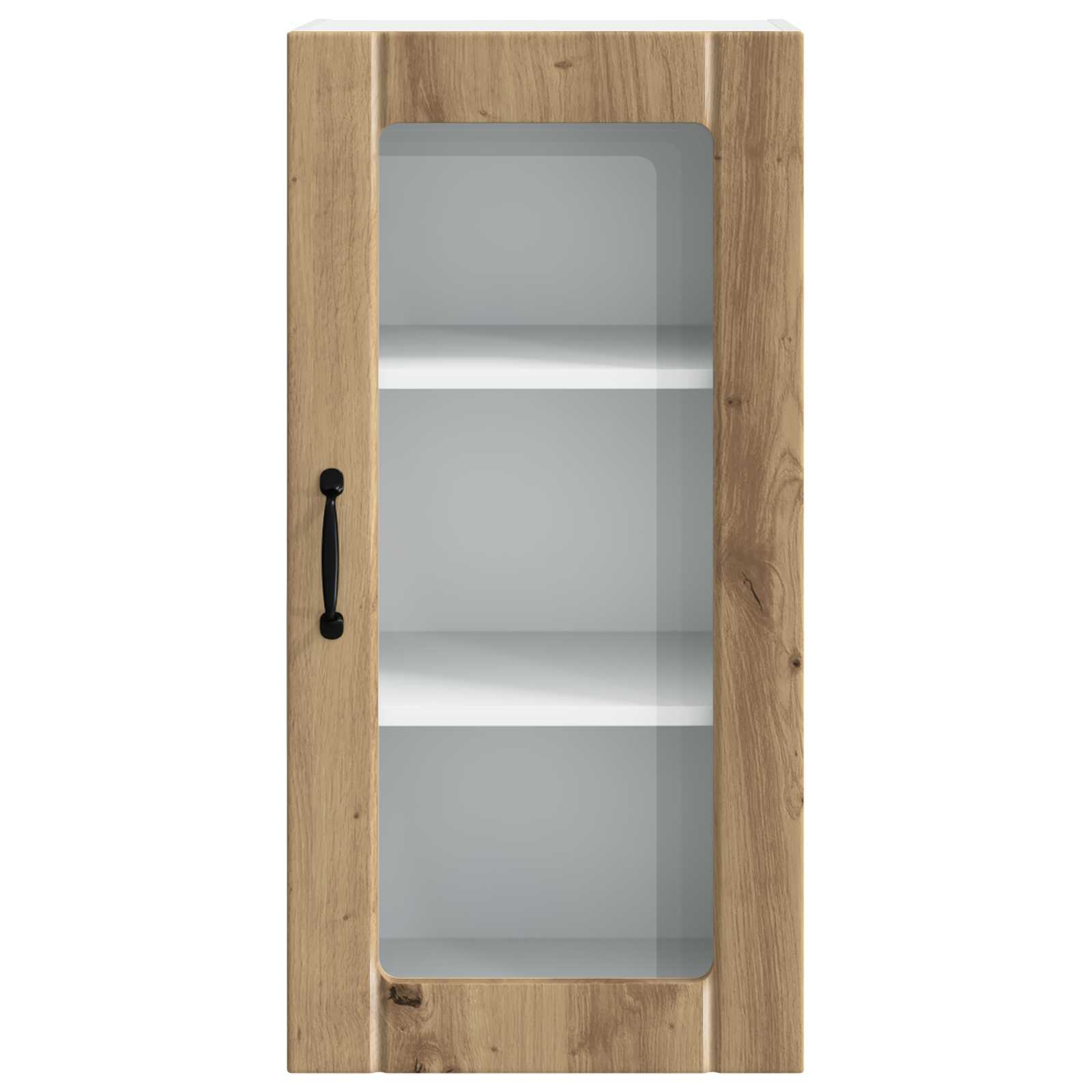 Ραφιέρα τοίχου PORTO Artisan Oak 40 x 31 x 80 εκ.