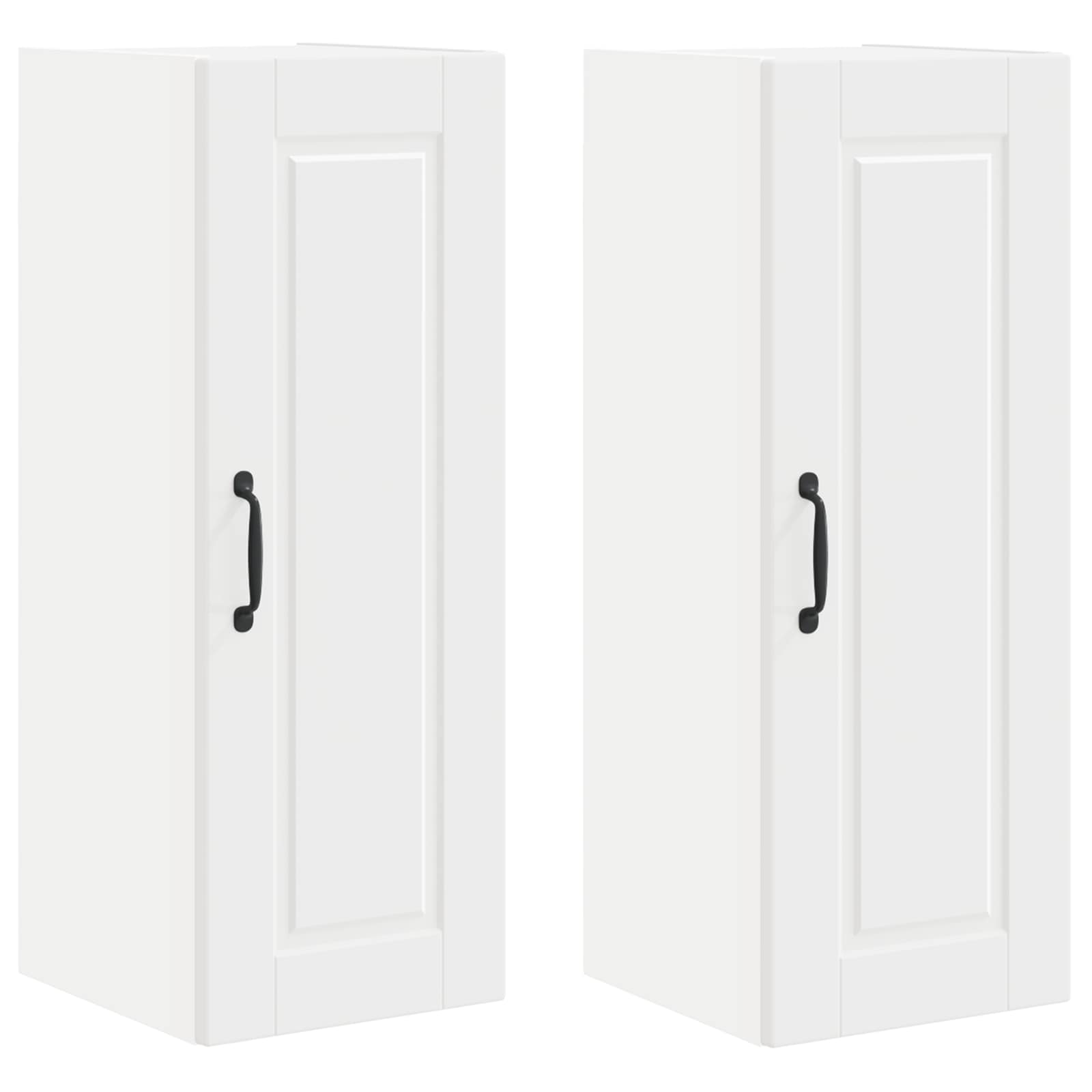 Ντουλάπα Τοίχου PORTO 2 pcs Λευκό 30 x 31 x 80 εκ.