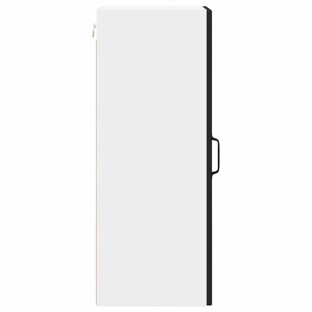 Ντουλάπα Τοίχου PORTO 2 pcs Μαύρο 30 x 31 x 80 εκ.