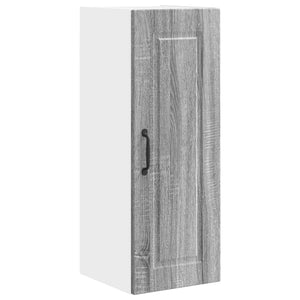 Ντουλάπα Τοίχου PORTO 2 τμχ. Γκρίζο Σονομα Επεξεργασμένο Ξύλο