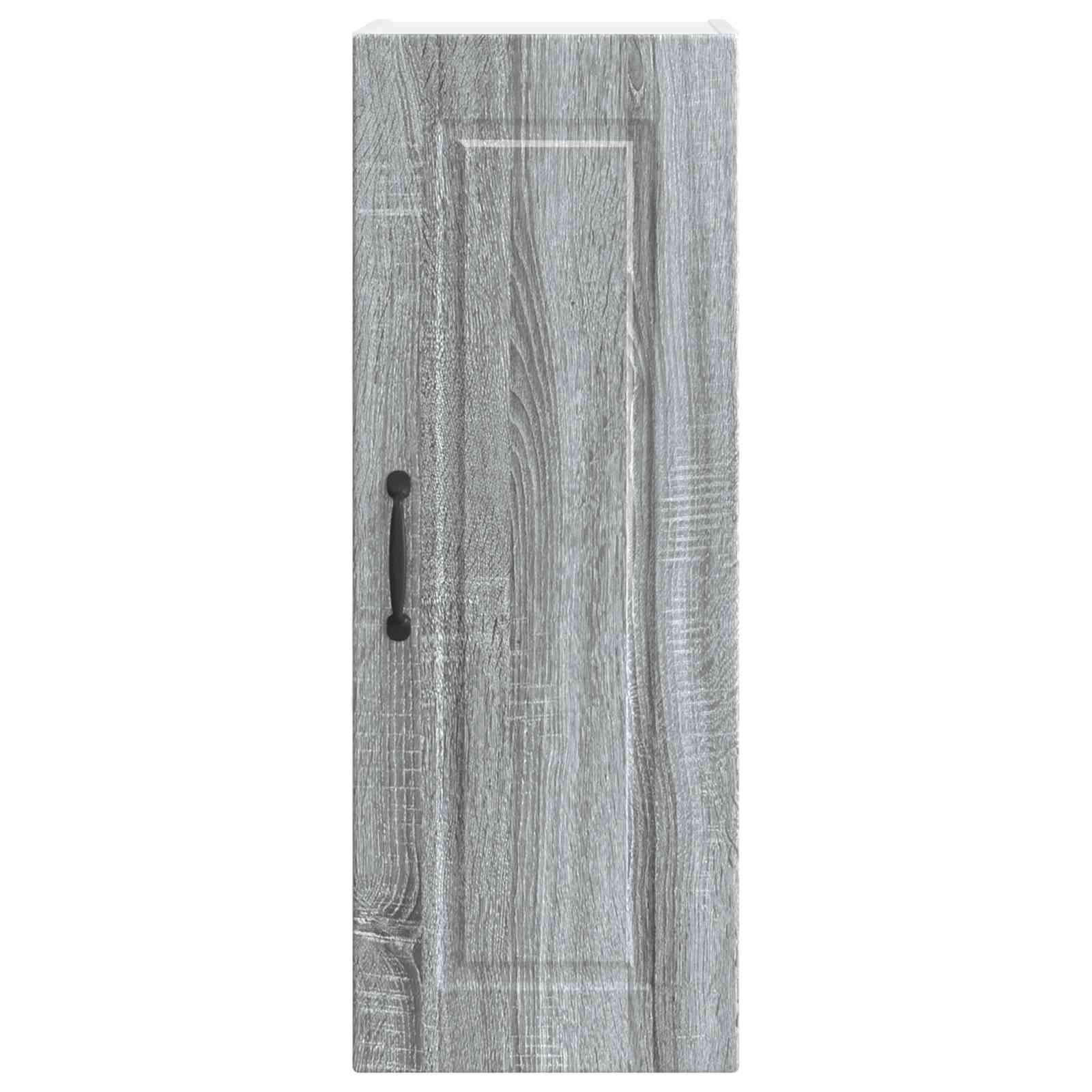 Ντουλάπα Τοίχου PORTO 2 pcs Γκρίζο Σονομα 30 x 31 x 80 εκ.