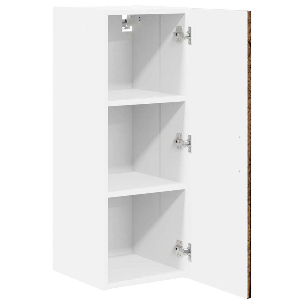 Πάνελ πλυντηρίου πιάτων με ράφι Παλιό ξύλο 30 x 31 x 80 εκ.