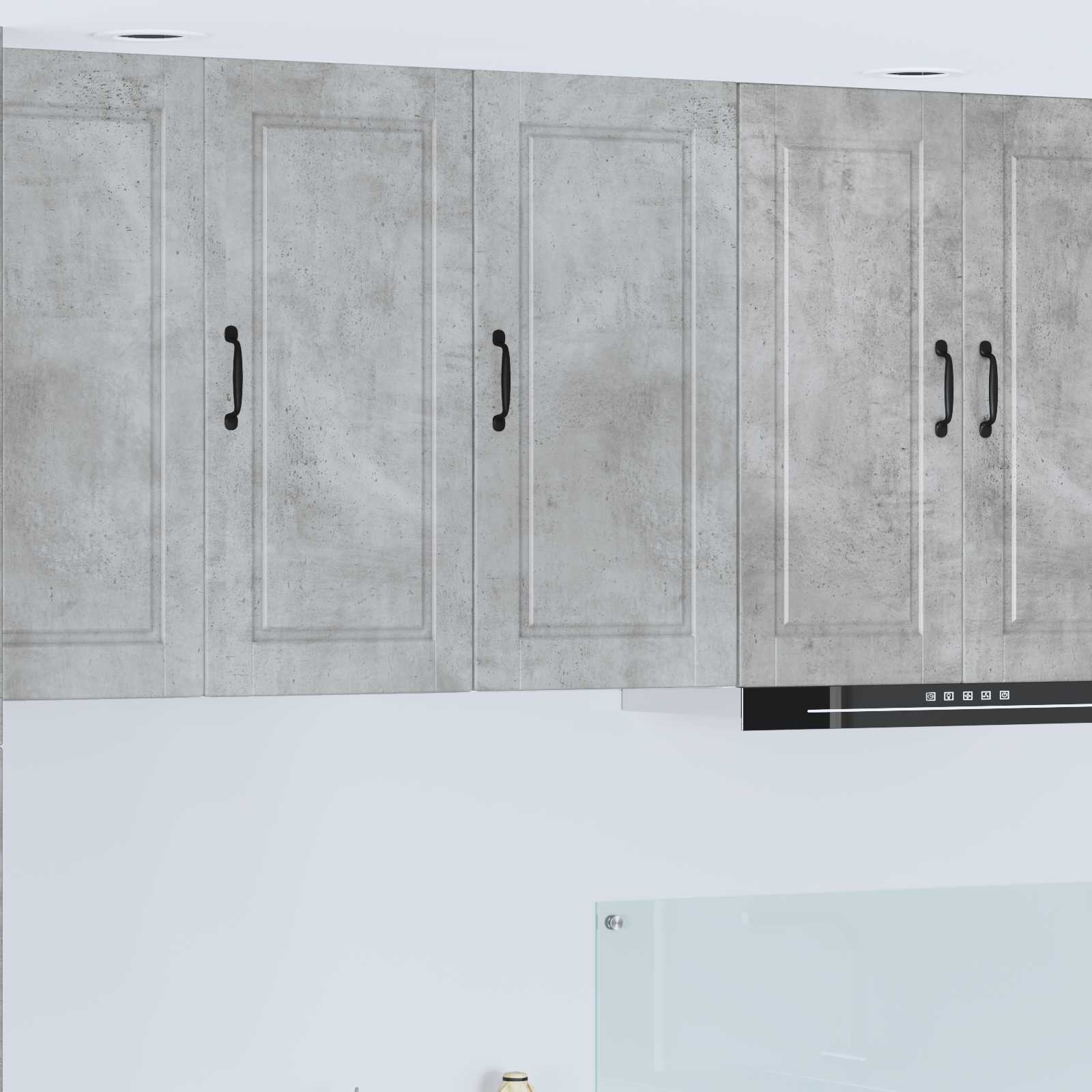 Ντουλάπα Τοίχου PORTO Σκυρόδεμα Γκρι 40 x 31 x 80 εκ.