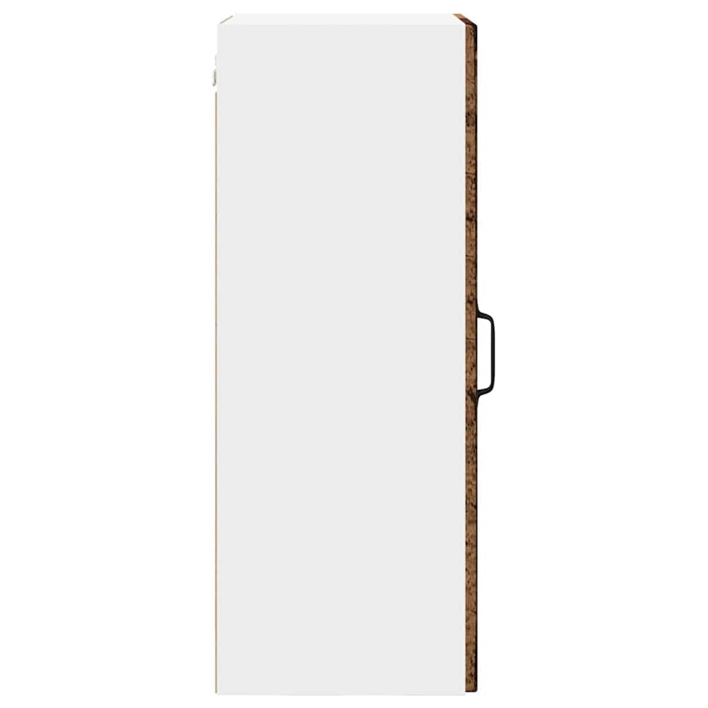 Πάνελ πλυντηρίου πιάτων με ράφι Παλιό ξύλο 40 x 31 x 80 εκ.