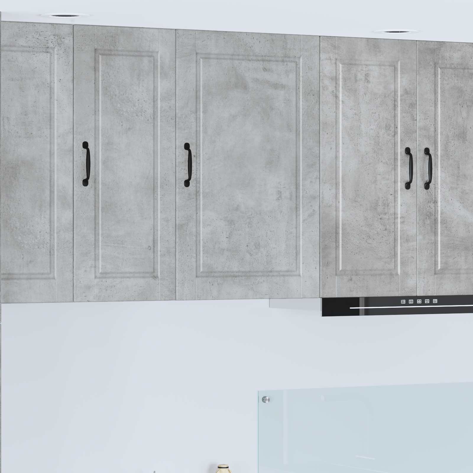 Ντουλάπα Τοίχου PORTO Σκυρόδεμα Γκρι 50 x 31 x 80 εκ.